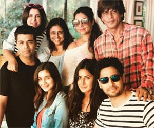 Alia Bhatt and Sidharth Malhotra re-unite for Shah Rukh Khan's birthday bash